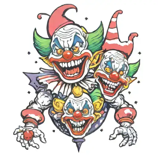 Killer Klowns From Outerspace Galaxy Filled