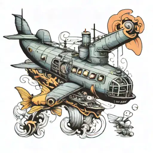 Submarine Nautical Sleeve