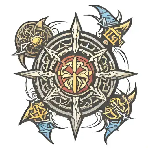 Warrior Class Symbol World Of Warcraft