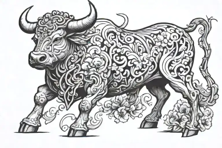 The Bull Covered The Woman