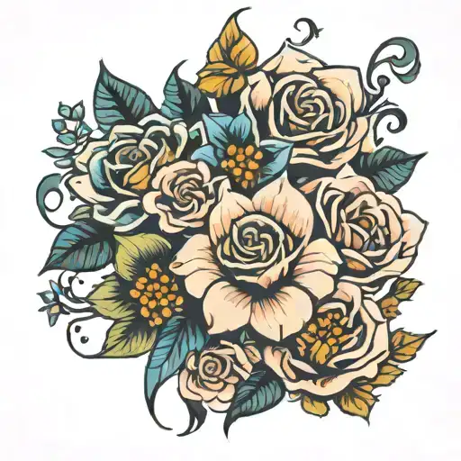 Flowers Girly Summer Dolfine Music