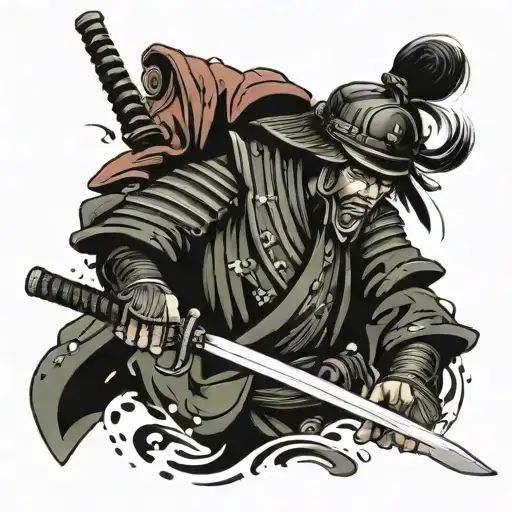 Samurai Warrior Wounded