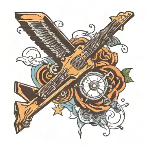 Music And Aviation Themed