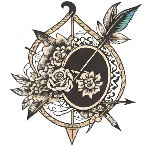 Bow And Arrow Where Lover Is Written In The Arrow