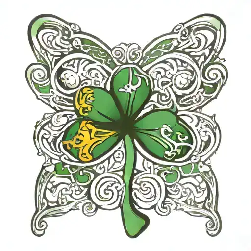 Shamrock Ireland Flag