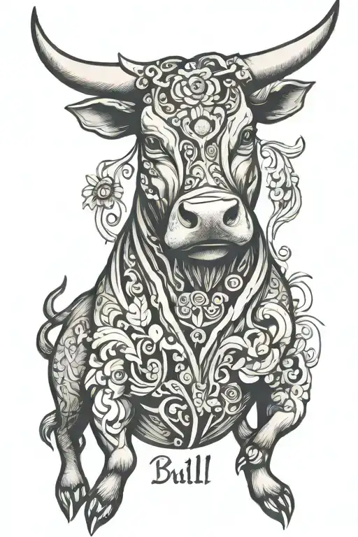 Bull With Name Coralie