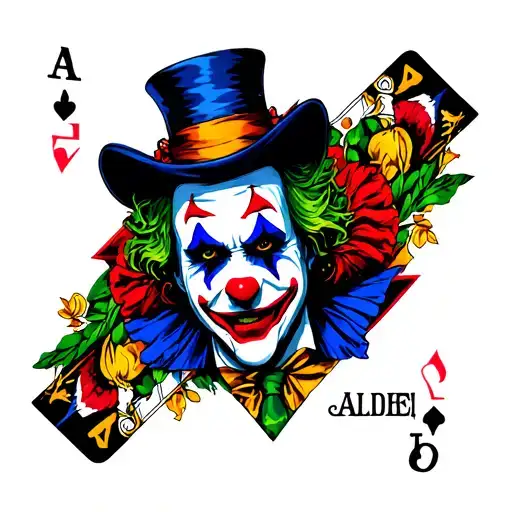 Clown With Kalodai Cards And Wepureet Joker