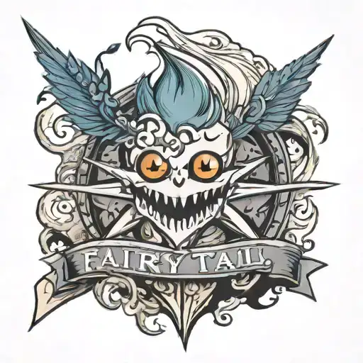 Fairy Tail Logo Incorporated With Something From One Piece And Something From Bleach