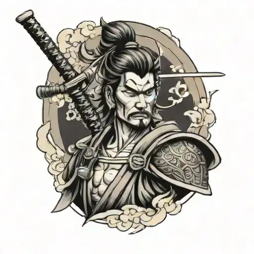 Samurai Half Body