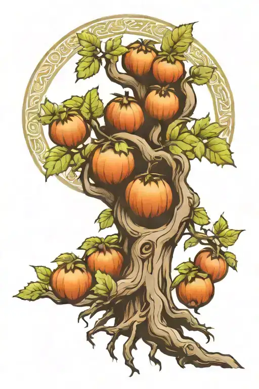 Celtic Hazelnut Tree Made