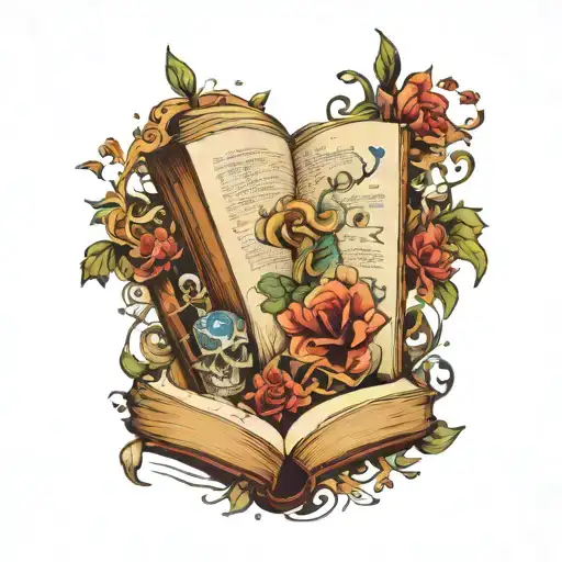 Pages Of A Book Flipping