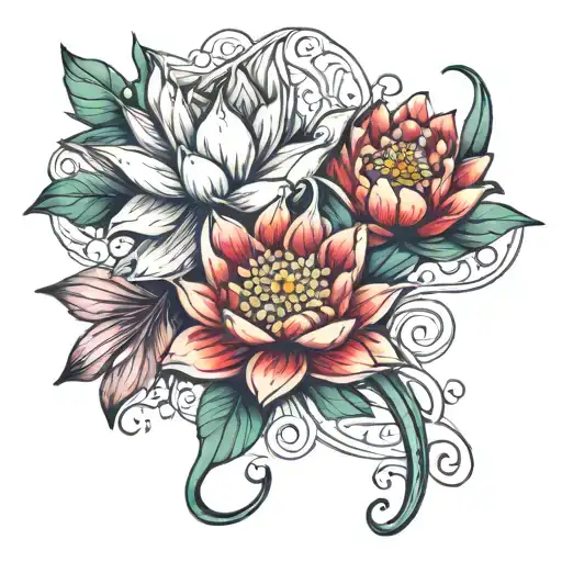 Syriana And Water Lily