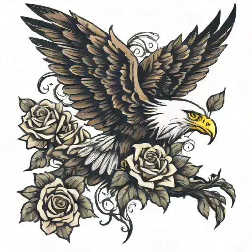 Eagle And Rosses