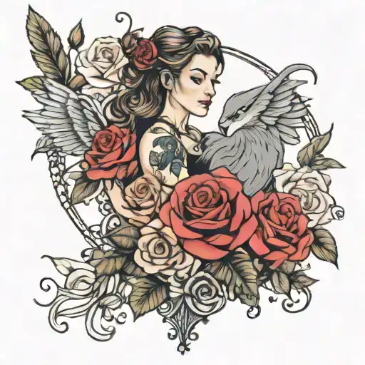 Cathy And Rose Surrounded