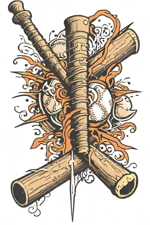 Broken Baseball Bat