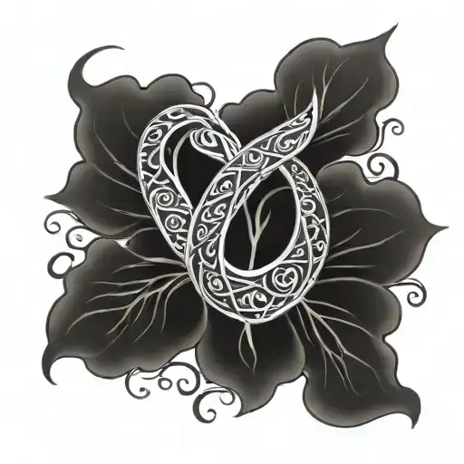 Arabic Wore For Freedom With Breast Cancer Symbol