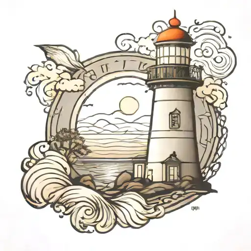 Minamalist Lighthouse