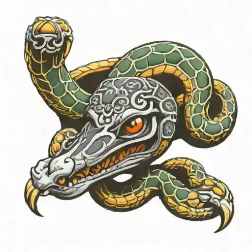 Traditional Snake Style Rykard Elden Ring
