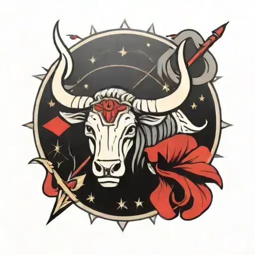 Taurus Sagittarius Arrow