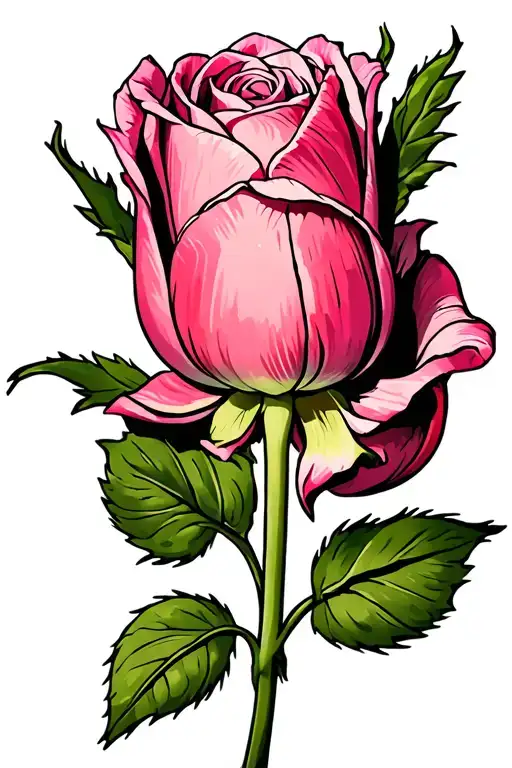 Peace Rose Pink Tulip