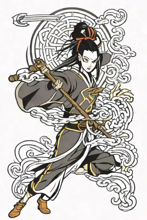 Avatar Kyoshi Warrior Fan The Fan