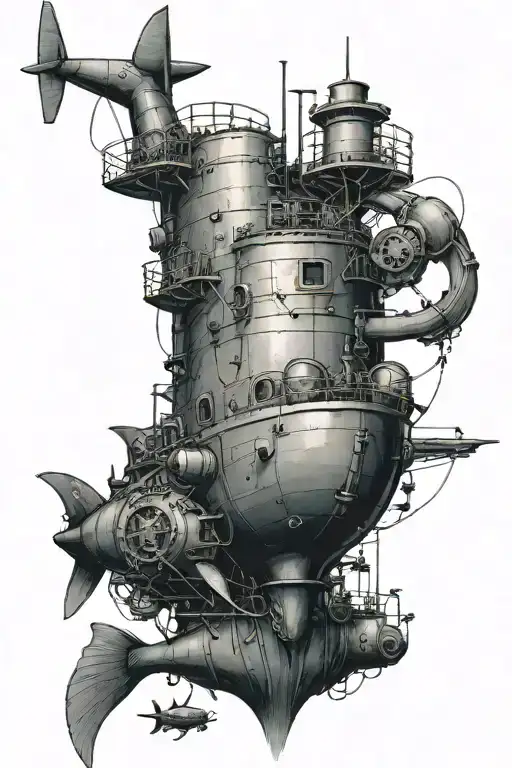 Navy Submarine Realistic Under Water Darken Everything Add More