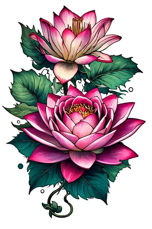 Rose Lotus Lilly