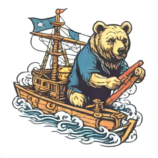 Bear Navy Boat