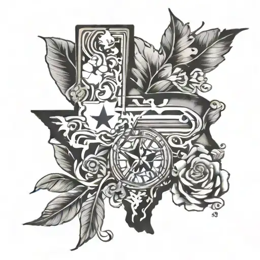 Texas And Illinois Intertwined