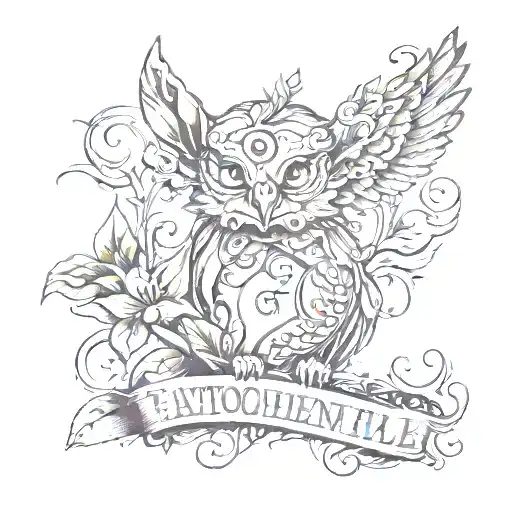 Tattoo Mentale Gesundheit And An Animal And Text