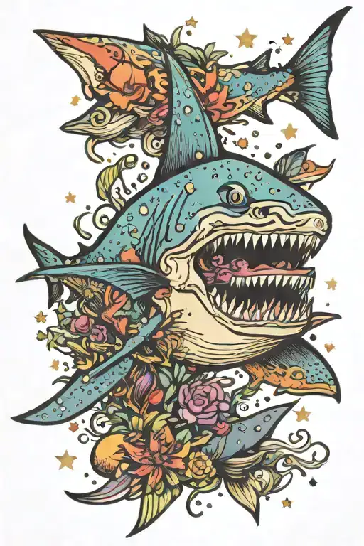 Sparkly Shark Adhd Serotonin Psilocybin