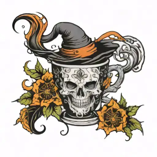 Scorpio Witch Brewing Coffee