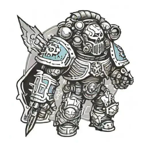 Warhammer 40K Battle Space Marine