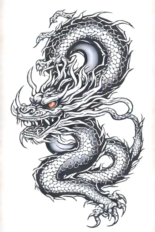 Japanese Dragon Down