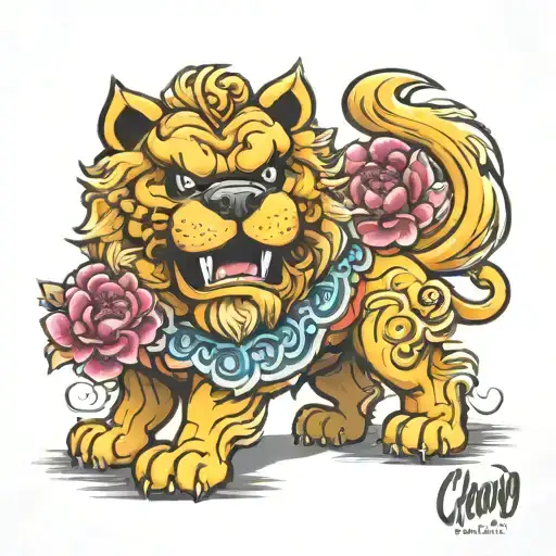 Chow Chow Foo Dog