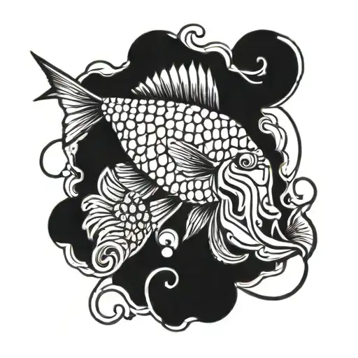 Fish And Rod Transforming