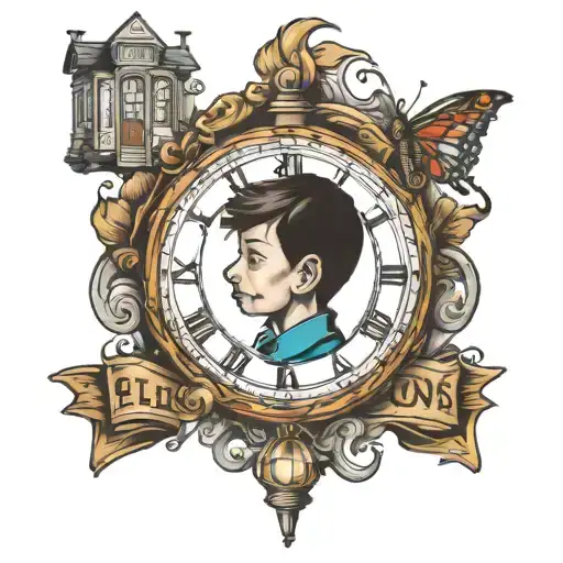 Child Street London Time Travel Alone