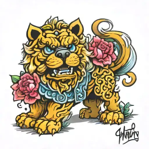 Chow Chow Foo Dog