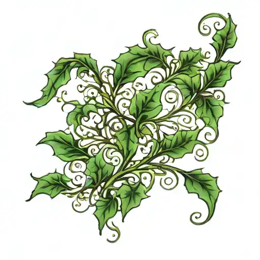 Green Ivy Vines Wrapping