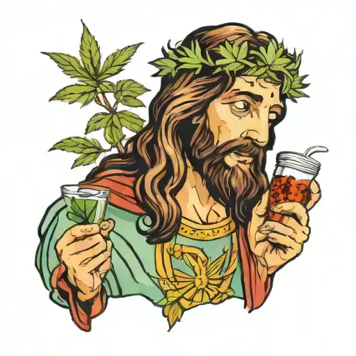 Jesus Selling Weed