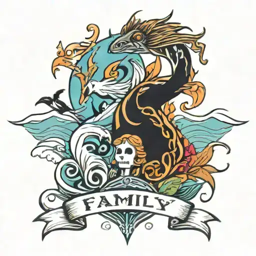 Family Friends Sea M Z