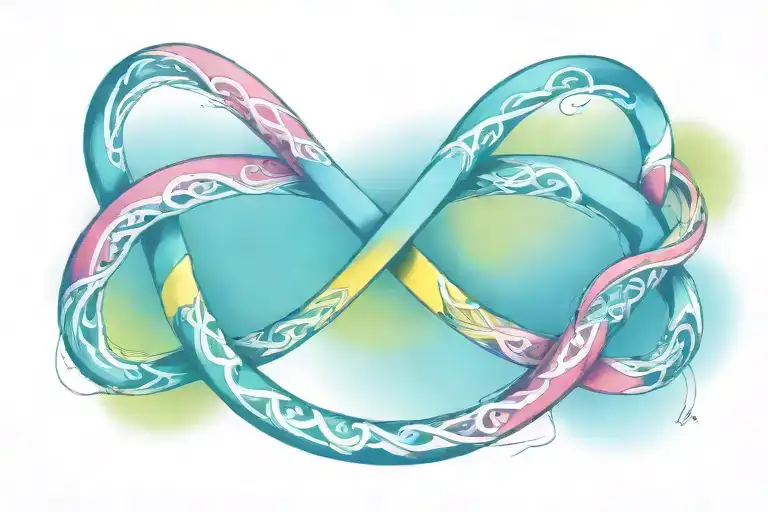 Colorful Infinity Symbol