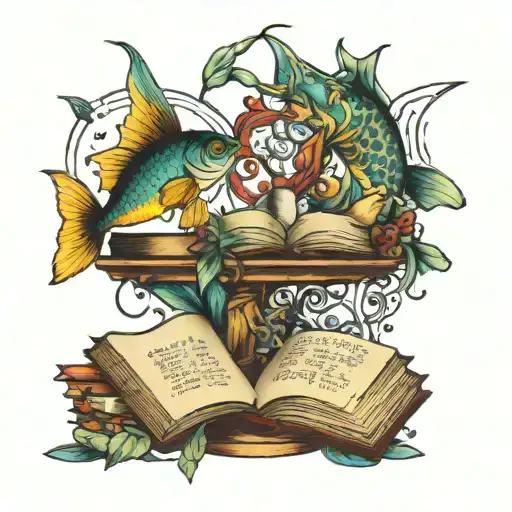 Pisces And Books