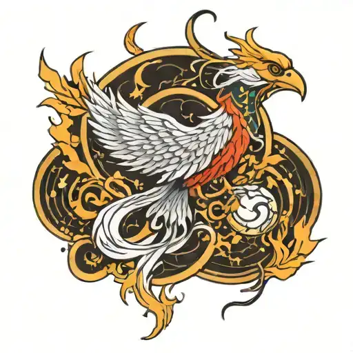 Kintsugi Phoenix Rising From The Ashes