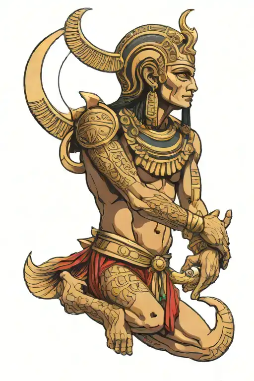 Moon God Toth Egyptian God