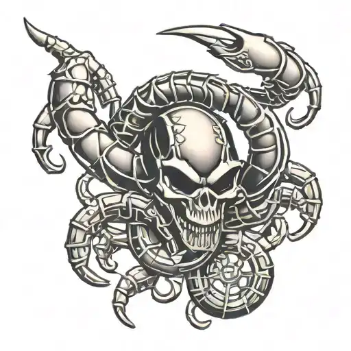 Scorpion W Bullets Text