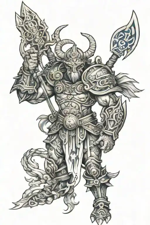 Zodiac Cancer God Warrior
