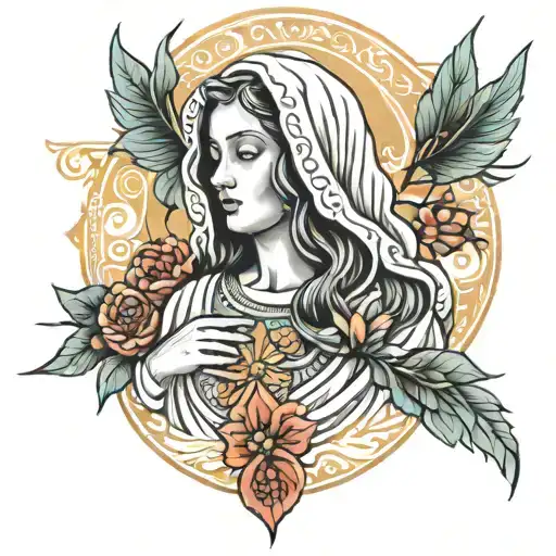 Virgin Mary Magdalena