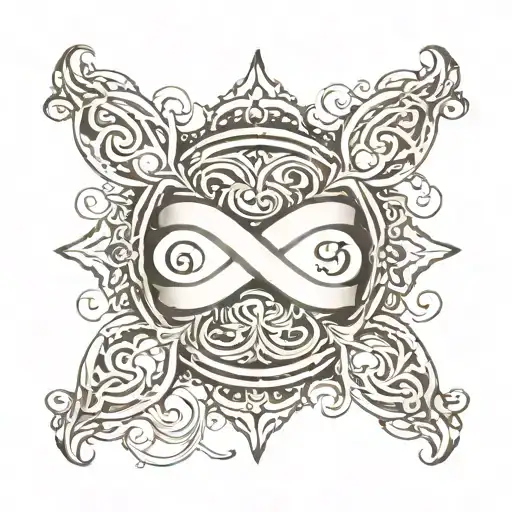 Infinity Sign With Date