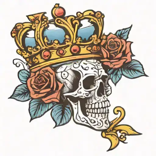 Tattoo For Dad Having A Baby Boy Include A Crown